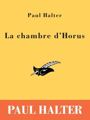 cover image of La chambre d'Horus